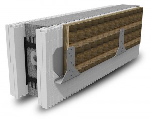 BuildBlock Ledger Block with Sistered Beam