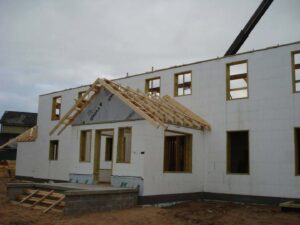 Construction of Nestledown Bed and Breakfast