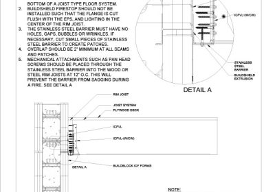 Curtain Wall Firestop Detail Drawing Dwg Infoupdate Org