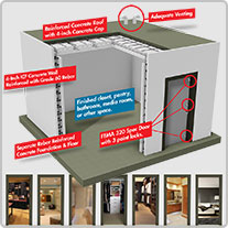 BuildBlock ICF Above Ground Safe Rooms