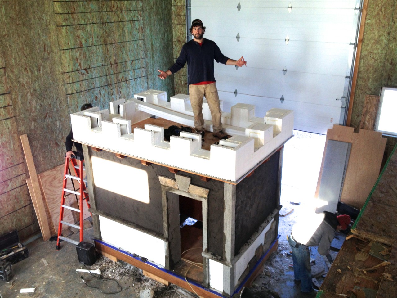 Mazzella Construction Builds ICF Playhouse for Charity