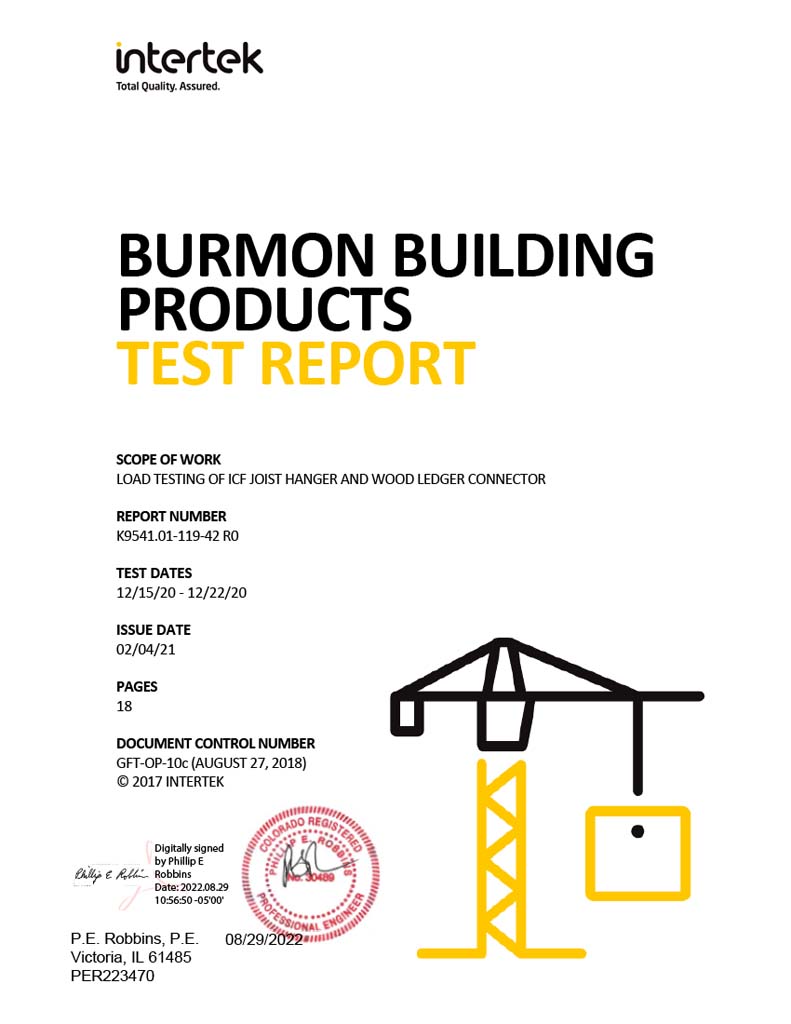 BuildBlock ICF Products Code Approvals and Certifications