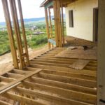 Back deck joists