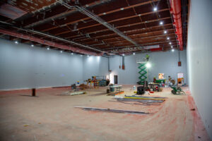 ICF storm shelter gymnasium for Purcell public schools.
