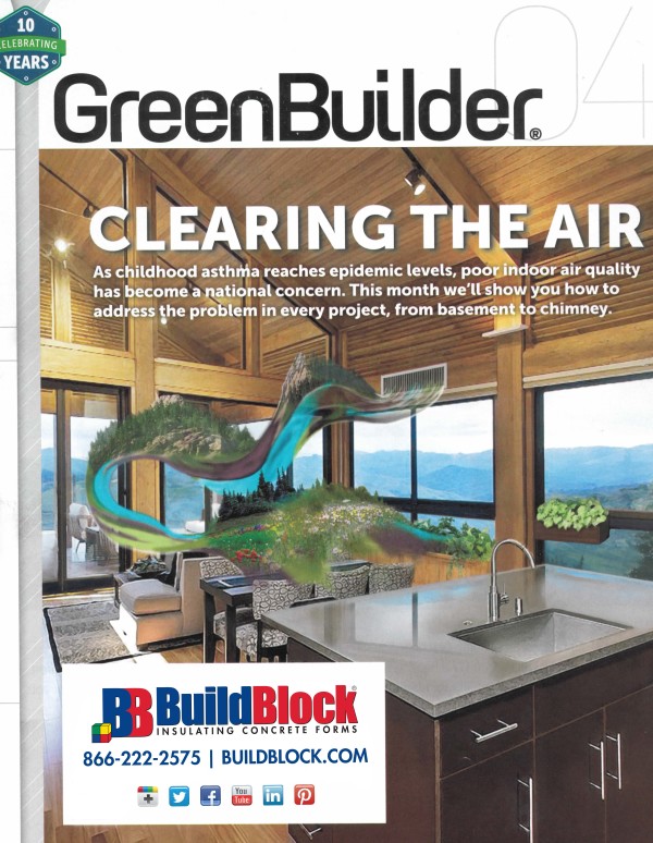 Press Release: BuildBlock Building Systems Ranks Top ICF Structural System in GreenBuilder Magazine