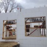 ICF walls with window openings